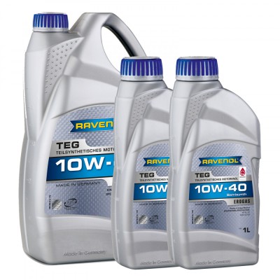 Pachet 6 litri Ulei Ravenol TEG 10W40 foto