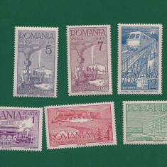 ROMANIA 1939 - CEFERIADA 1869-1939, MNH - LP 132