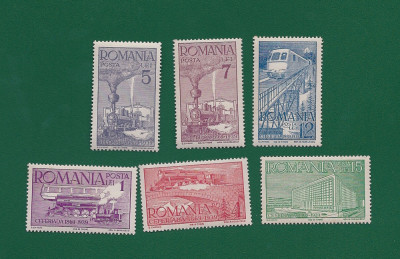 ROMANIA 1939 - CEFERIADA 1869-1939, MNH - LP 132 foto