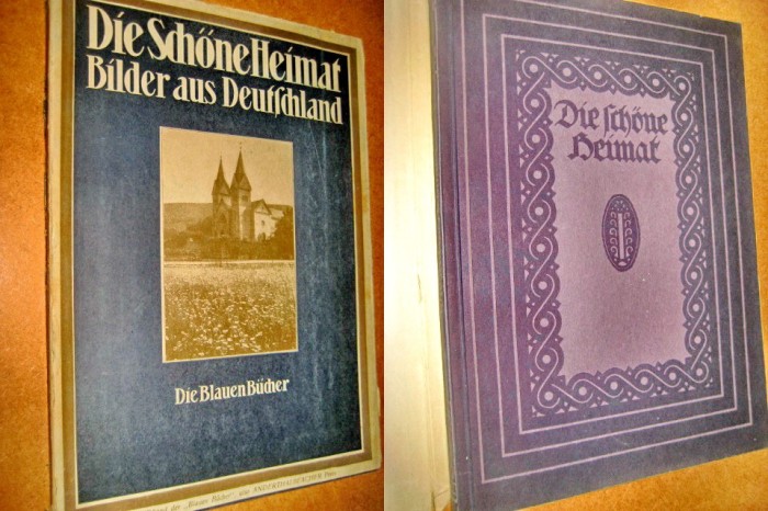A400-Cele mai frumoase cladiri din patria Germania-Album vechi anii 1915-20.