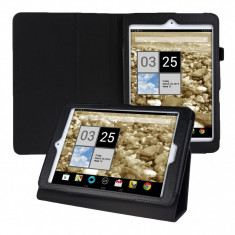 Husa Tableta Acer Iconia A1-830 Black, tip Carte din piele Eco foto