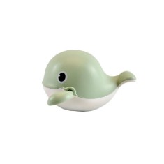 Jucărie de baie pentru copii eMazing, forma balena, culoare Verde