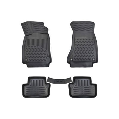 Covoare cauciuc tavita compatibile Audi A4 B8 2007-2016 Cod: A80-X186v3 foto