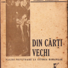 HST Din cărți vechi Pagini privitoare la istoria românilor de Scarlat Callimachi