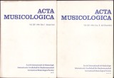C5150N Acta Musicologica, volumul LIII, fasciculele I și II, 1981, International Musicological Society