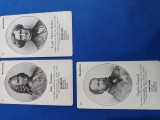 Lot de 3 ilustrate mari muzicieni francezi, Necirculata, Printata