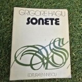 SONETE , GRIGORE HAGIU