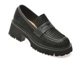 Cumpara ieftin Mocasini EPICA negri, 1058D32, din piele intoarsa