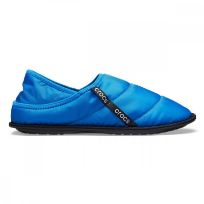 Papuci Crocs Neo Puff Lined Slipper Albastru - Bright Cobalt foto