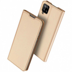 Husa Poliuretan DUX DUCIS Skin Pro pentru Samsung Galaxy A12 A125, Aurie