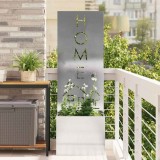 vidaXL Ecran de intimitate pentru grădină Argintiu 50 x 140 cm