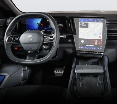 Folie Protectie Navigatie Renault Rafale 2023+, Duragon, protectie Display Navigatie, silicon Transparent, Anti-zgarieturi, kit instalare foto