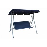 Cumpara ieftin Balansoar Heinner, 3 locuri, maxim 150 kg, Albastru