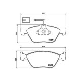 Placute frana Alfa Romeo 145, 146, 147, 155, 156, 156 Sportwagon, Gt, Gtv, Spider; Fiat Bravo I, Coupe, Marea, Marea Weekend, Multipla, Punto; Lancia