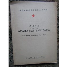 Gata pentru apararea sanitara. Curs pentru activistii de Cruce Rosie
