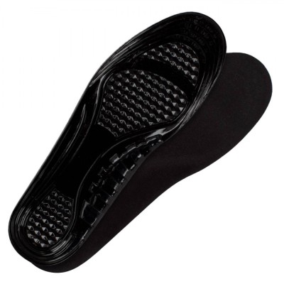 Talonete Sport Bărbați, Confort, Gel Absorbant, Mărime Reglabilă 42-47, Negru, 1 Pereche foto