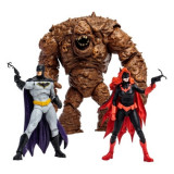 DC Multiverse Set figurine articulate Clayface, Batman &amp; Batwoman (DC Rebirth) (Gold Label) 18 cm, Mcfarlane Toys