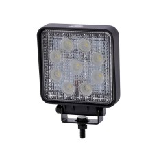 Proiector cu LED din metal patrat 27W 10/30V Kamar Garage AutoRide