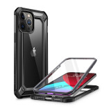 Husa Plastic - TPU Supcase EXO pentru Apple iPhone 12 Pro Max, Neagra