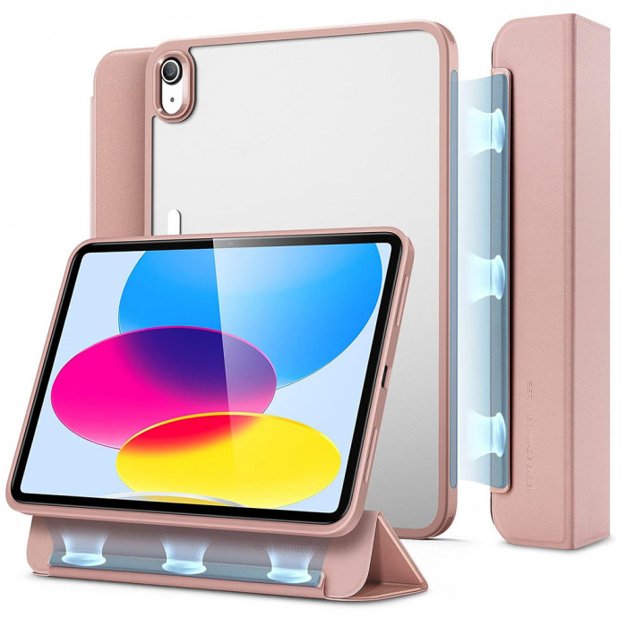 Husa pentru iPad 10 (2022) 10.9 ESR Ascend Hybrid Rose Gold