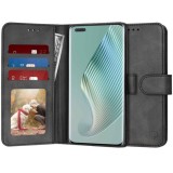 Husa pentru Honor Magic5 Pro - Techsuit Diary Book - Black
