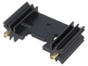 Radiator extrudat TO220 TO3P negru 25.4x45x12.7mm