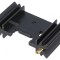Radiator extrudat TO220 TO3P negru 25.4x45x12.7mm