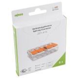 Set 8 conectori slim MYF 5x4mm2 32A WAGO 221-415-8