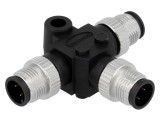 Adaptor &icirc;n T M12 tată x3 pentru DeviceNet/CANopen PIN: 4