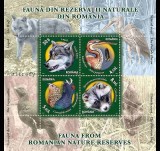 ROMANIA 2011, Fauna din rezervatii naturale, MNH