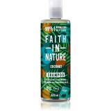 Faith In Nature Coconut sampon hidratant pentru par normal spre uscat 400 ml