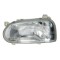Far VW GOLF 3, 08.1991-04.1999, DEPO, fata, partea stanga, cu conector oval; H4+W5W; manual/electric; fara motor; cu adaptor;