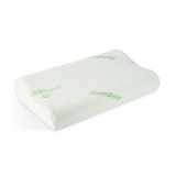 Perna cu memorie, poliester-bambus - 50 x 30 x 10 cm