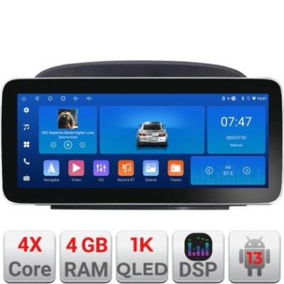 Navigatie Mercedes SL W230 2004-2011 K-W230 Edotec 4+64 12.3 inch Incell 1K android Wifi 5Ghz gps internet CarStore Technology foto