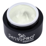 Cumpara ieftin Gel Constructie Unghii Expert Line SensoPRO Milano - Shimmer Milky White 15ml