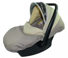 Scoica Auto BabyActive Carlo (0-10 Kg) SCBA11B, Bej foto