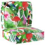 vidaXL Set de perne pentru palet Floral 2 pcs Jungla tropicală 3329048
