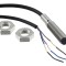 Senzor inductiv OMRON E2B M8 NPN NC 0-2mm 10-30V IP67 cablu 5m oțel inoxidabil