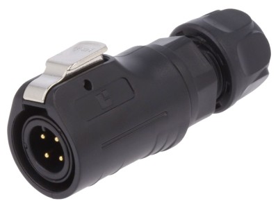 Conector Circular 4-PIN Aurit IP67 foto