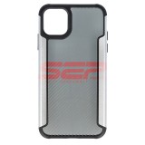 Toc TPU+PC Carbon Fiber Apple iPhone 11 Pro Max Silver