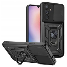 Husa Samsung Galaxy A24 protectie camera Techsuit CamShield Series, negru foto