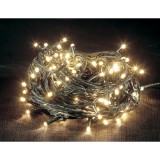 Instalatie brad 240 LED-uri albe cu lumina calda, 23.9 m, interior / exterior, Oem
