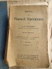 L.-H. Farabeuf - Precis de Manuel Operatoire
