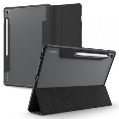 Husa pentru Samsung Galaxy Tab S10 FE+, Spigen, Ultra Hybrid Pro, Neagra foto