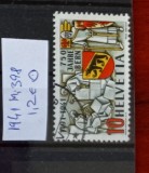 TS21 - Timbre serie - Elvetia - Helvetia 1941 Mi398, Stampilat