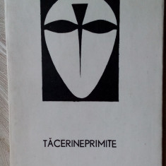 ION IUGA: TACERINEPRIMITE (VERSURI, volum de debut EPL 1968)[dedicatie/autograf]