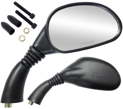 Set 2 oglinzi moto stanga si dreapta Huragan, filet diametru 8 mm Cod Produs: MX_NEW LUSSKHU5RR08MOR000 foto