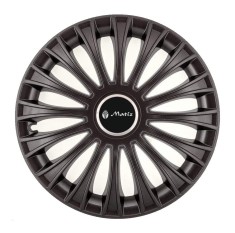 Set 4 capace roti pentru Matiz, model Dino Black, R15