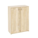 Cumpara ieftin Comoda 2 usi mdf natur stejar sonoma Natali 64x31.8x85 cm