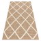 SPARK 0708A covor bej / cremă - leasă, caro, sisal, structural, 80x150 cm